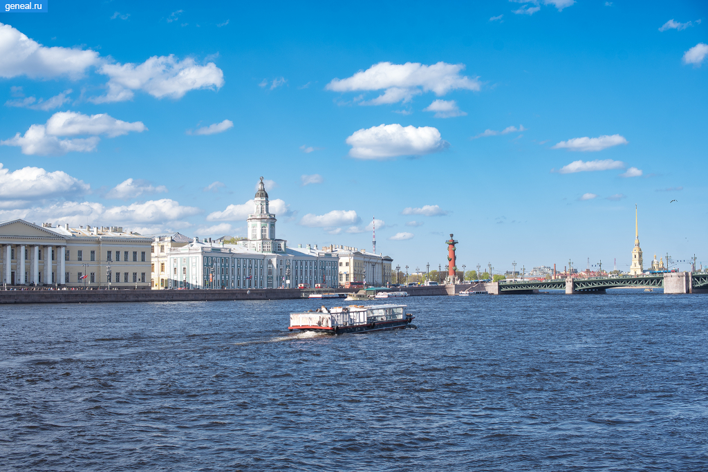 Санкт-Петербургская губерния. Река Нева в Санкт-Петрбурге