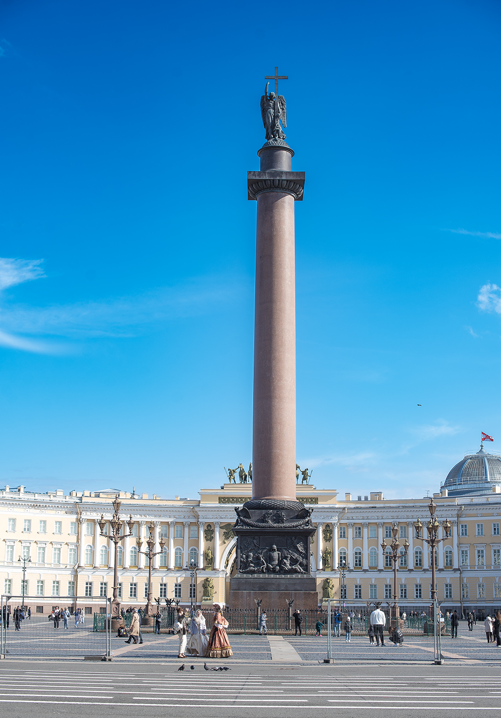 Санкт-Петербургская губерния. Александровская колонна в Санкт-Петербурге