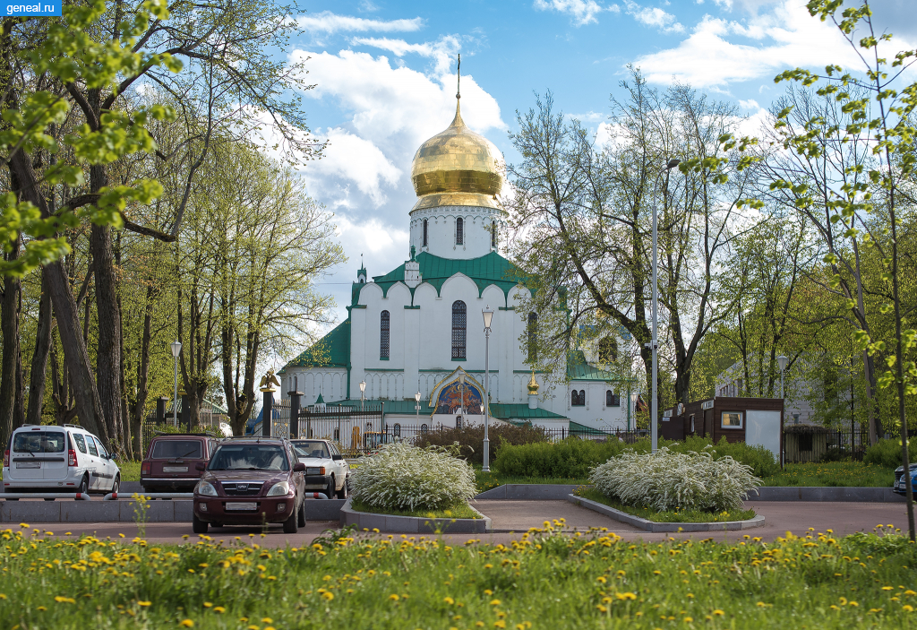 Санкт-Петербургская губерния. Феодоровский собор в Пушкине