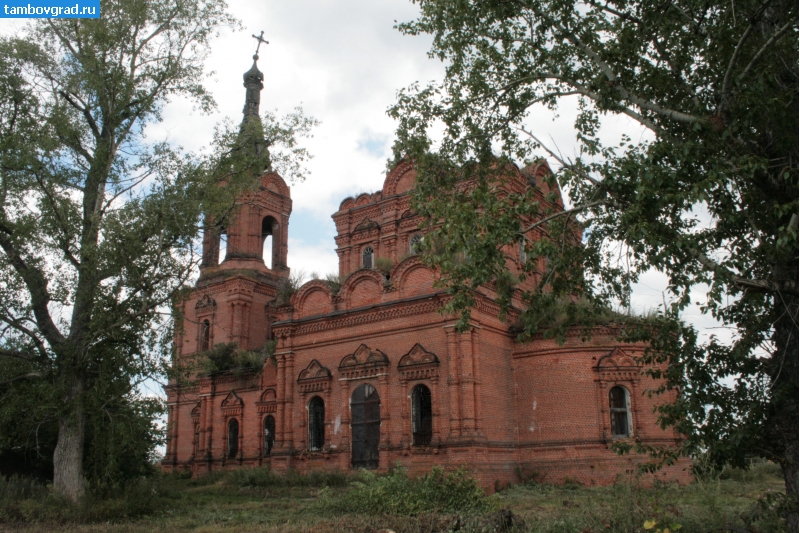 Малая Родина. Алкужборковская церковь