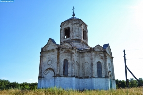 Никольская церковь в селе Александровка