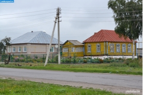 Жилые дома в поселке Мордово