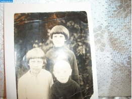 26 июня 1938 года. Сёстры Проскуряковы Ира, Зоя и Земфира