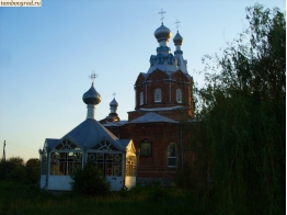 Тамбовский район. Церковь Сергия Радонежского и часовня